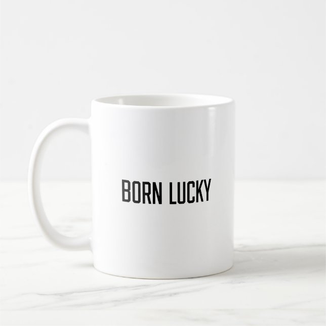 Born Lucky Kaffemugg (Vänster)