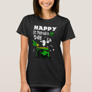 Born Lucky på St Patrick Day Funny T Shirt