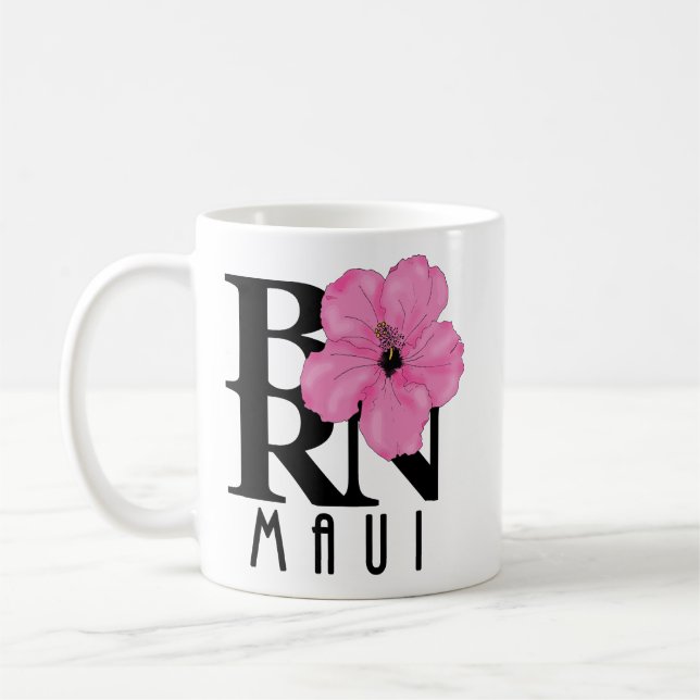 BORN Maui Rosa 11oz Kaffemugg (Vänster)