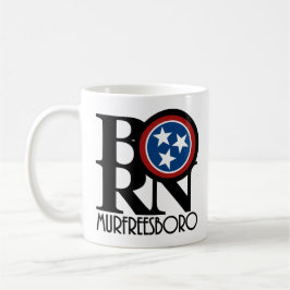 BORN Murfreesboro, Tennessee 11oz Kaffemugg