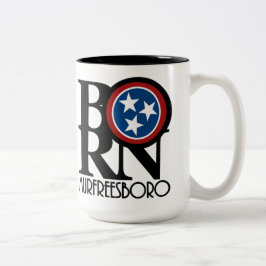 BORN Murfreesboro, Tennessee 15oz Coffee Mugg