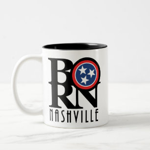 BORN Nashville Två-Tonad Mugg