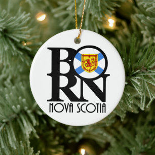 BORN Nova Scotia Julgransprydnad Keramik