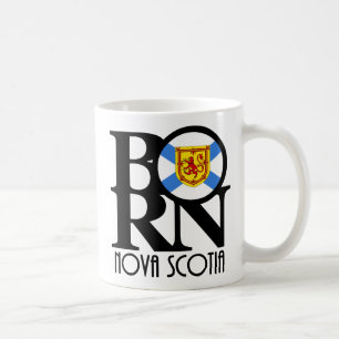 BORN Nova Scotia Kanada 11oz Kaffemugg