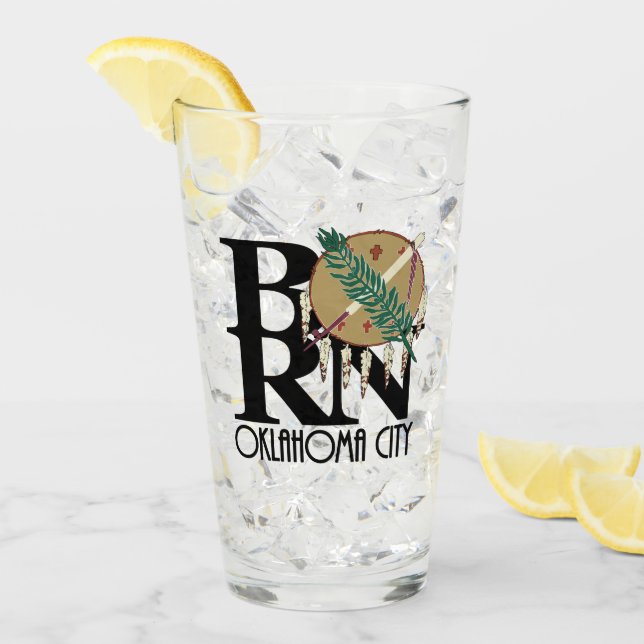 BORN Oklahoma City Glaskopp (Framsida Ice)