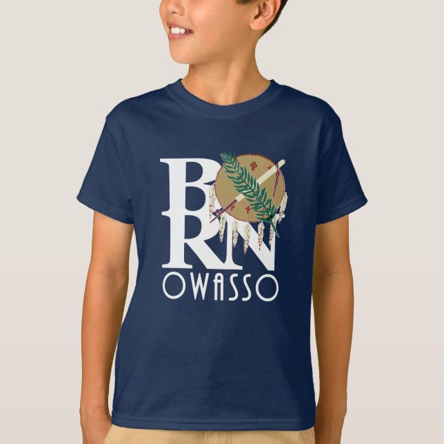 BORN Owasso T Shirt (Framsida)