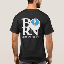 BORN på rymden Kusten T Shirt