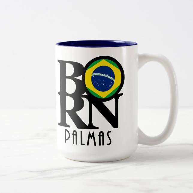BORN Palmas 11oz Två-Tonad Mugg (Höger)