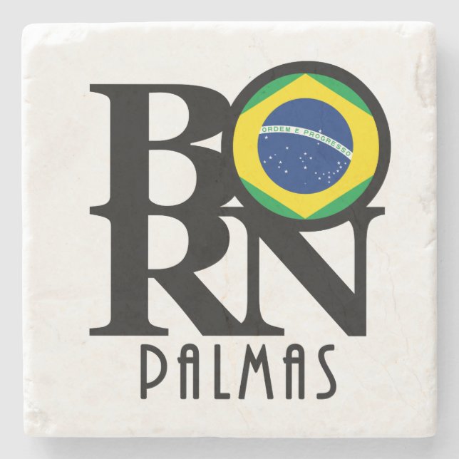 BORN Palmas Brasilien Stenunderlägg (Framsidan)