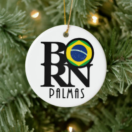 BORN Palmas Julgransprydnad Keramik