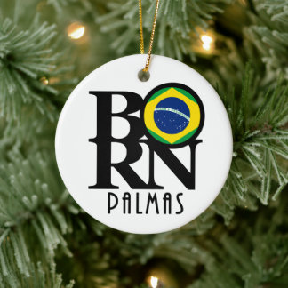 BORN Palmas Julgransprydnad Keramik