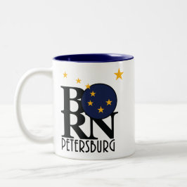 BORN Petersburg Alaska 11oz Två-Tonad Mugg