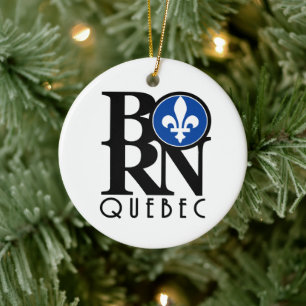 BORN Quebec Julgransprydnad Keramik
