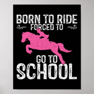 Born Ride Horses Älskare tillbaka till SC Poster