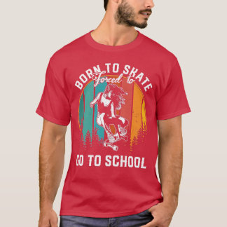 Born Ride Horses tvingade att åka till School Bare T Shirt