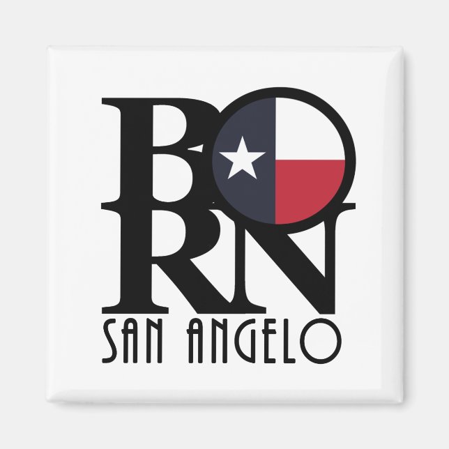 BORN San Angelo Magnet (Framsidan)