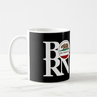 BORN San Francisco 11oz Black Kaffemugg