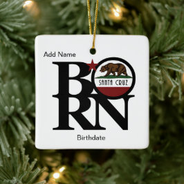 BORN Santa Cruz Anpassningsbar Ornament