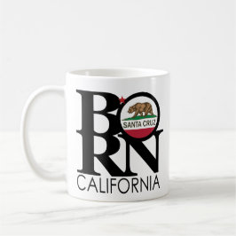 BORN Santa Cruz CA 11oz Kaffemugg
