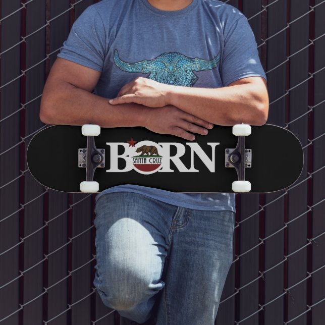 BORN Santa Cruz California Magnet Mini Skateboard Bräda 18,5 Cm (Utomhus 3)