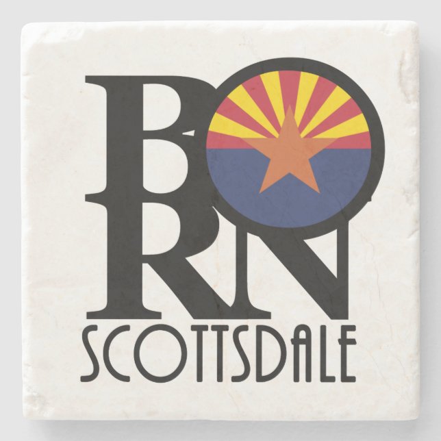 BORN Scottsdale Arizona Stenunderlägg (Framsidan)