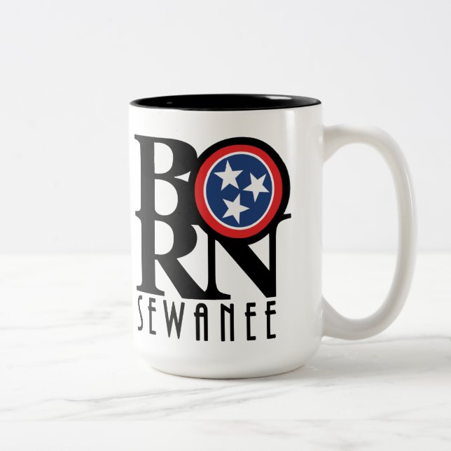 BORN Sewanee Tennessee 15oz Två-Tonad Mugg (Höger)