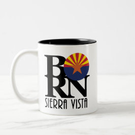 BORN Sierra Vista Arizona Två-Tonad Mugg