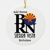 BORN Sierra Vista (med eget namn och födelsedatum)