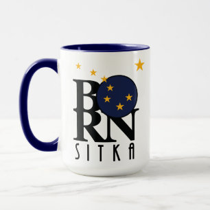 BORN Sitka Alaska 15oz Mugg