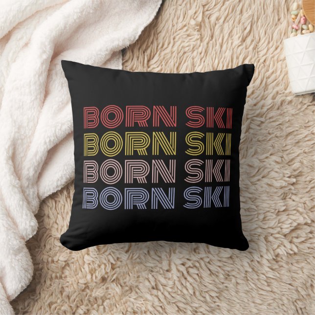 BORN SKI PILLOW FOR SKIING LOVERS KUDDE (Filt)