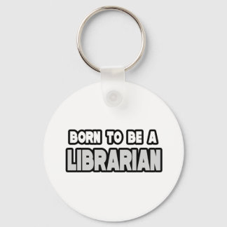 Born som bibliotekarie nyckelring