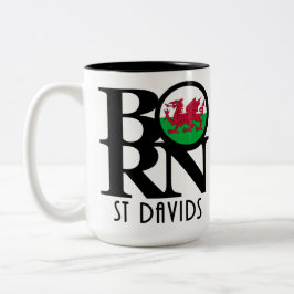 BORN St Davids 15oz Två-Tonad Mugg