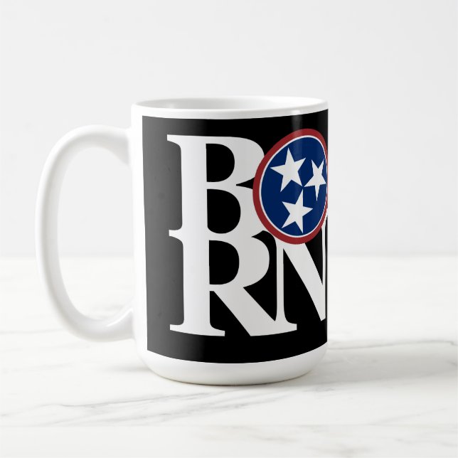 BORN Tennessee 15oz Mugg Black (Vänster)