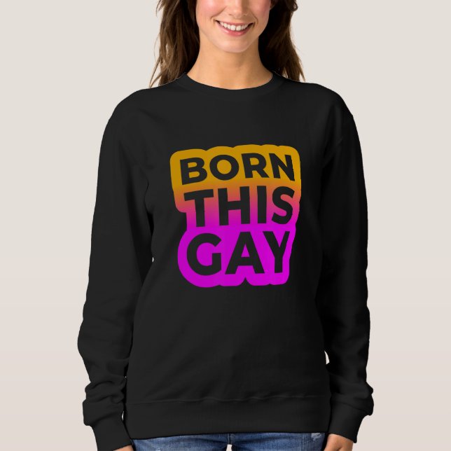 Born The Gay Färg Edition 2 T Shirt (Framsida)