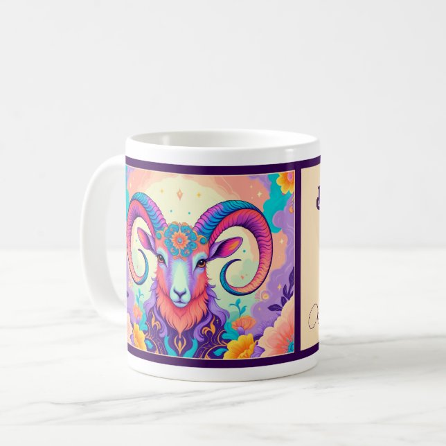 Born till Aries Kaffemugg (Framsida vänster)