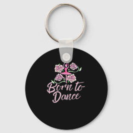 Born till Ballet Dance Nyckelring