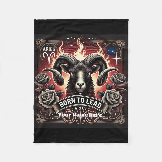 Born till bly, Fleece Blanket (Framsidan)