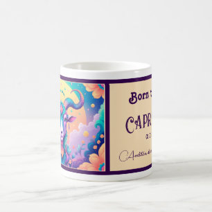 Born till Capricorn Kaffemugg