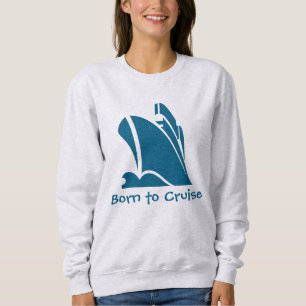 Born till Cruise. Kryssande Helgdagar T Shirt
