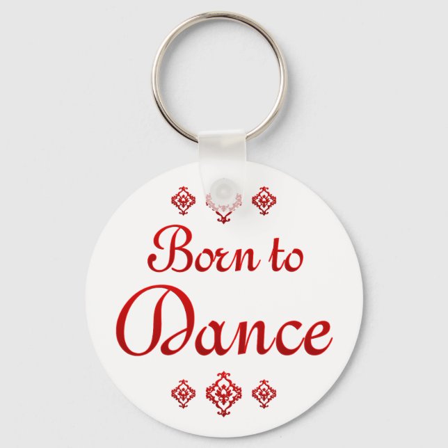 BORN TILL DANCE NYCKELRING (Framsida)
