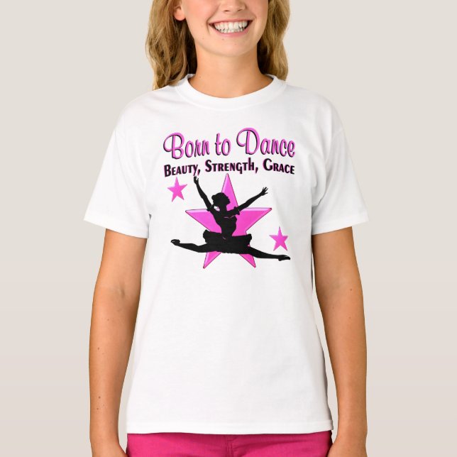 BORN TILL DANCE T SHIRT (Framsida)