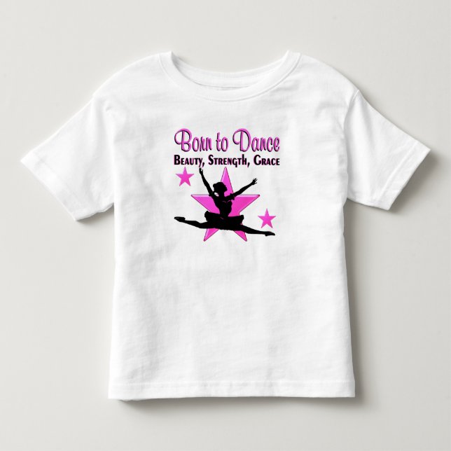 BORN TILL DANCE TEE SHIRT (Framsida)