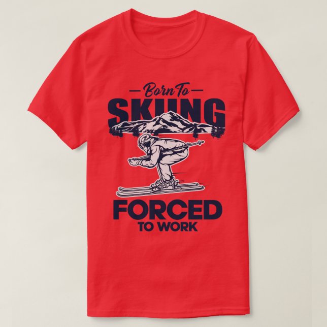 BORN TILL FÄRDIGHET T SHIRT (Design framsida)