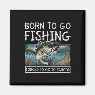 Born till fisk som tvingats till skolfiske magnet