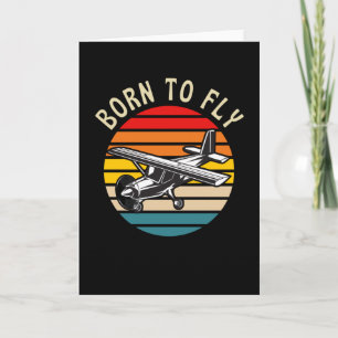 Born till flunostift Pilot Flygplan Kort