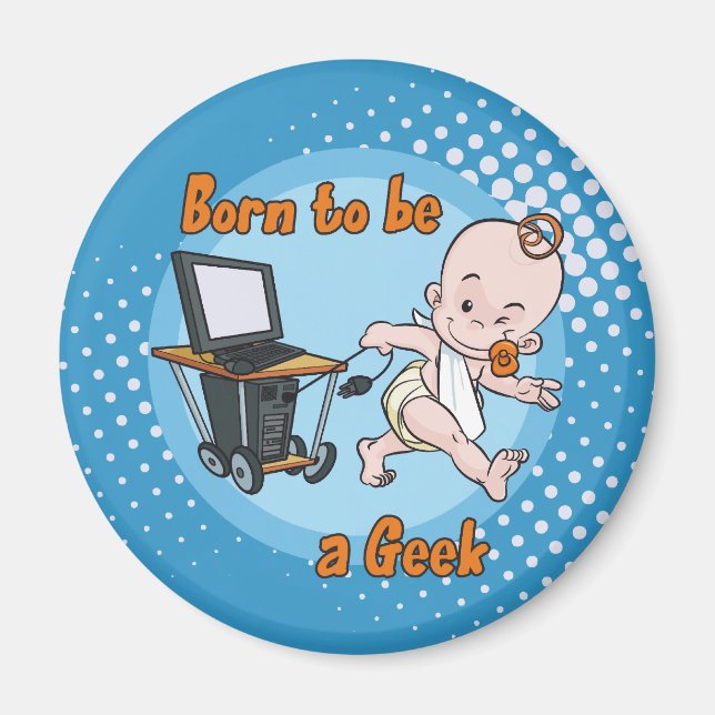 Born till Geek Magnet (Framsidan)