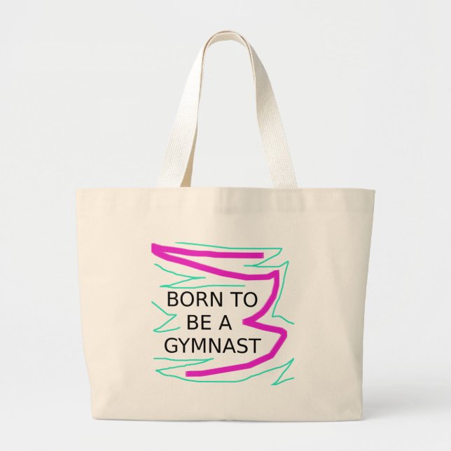 Born till Gymnast Jumbo Tygkasse (Framsidan)