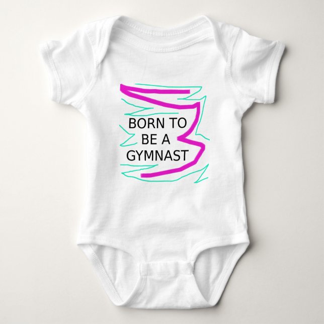 Born till Gymnast Tee (Framsida)