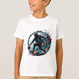 Born till konkurrent Kids T-Shirt - Idrottsdesign