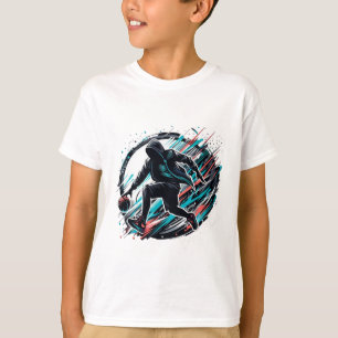 Born till konkurrent Kids T-Shirt - Idrottsdesign